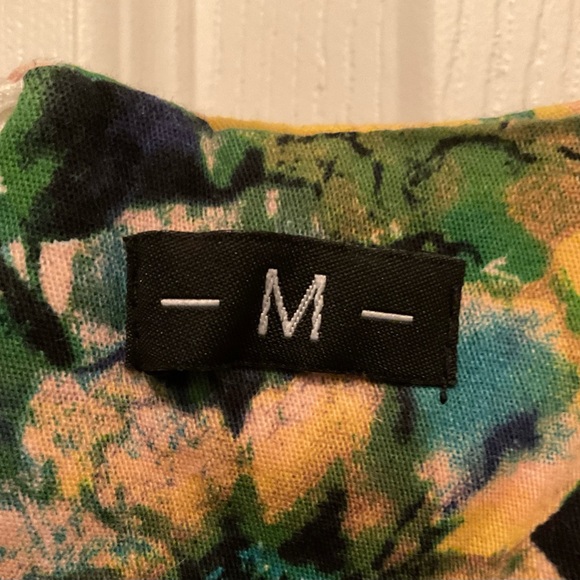 Floral cotton dress M - Picture 4 of 6